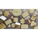 Tampon alimentaire en acrylique pour biscuit 50x50mm