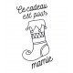 Tampon Chaussettes Mamie | Tamporelle tampons personnalisés