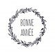 Tampon Bonne Année Couronne | Tamporelle tampons personnalisés