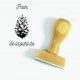 Tampon Pomme De Pain | Tamporelle tampons personnalisés