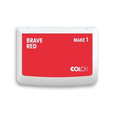 Encreur créatif Colop Make 1 90x50mm - Brave Red