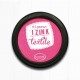 Encreur textile Izink 70mmØ - Rose Dalhia