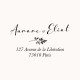 Tampon adresse feuillage n°64 60x30mm
