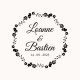 Tampon mariage fleuri n°15 50x50mm