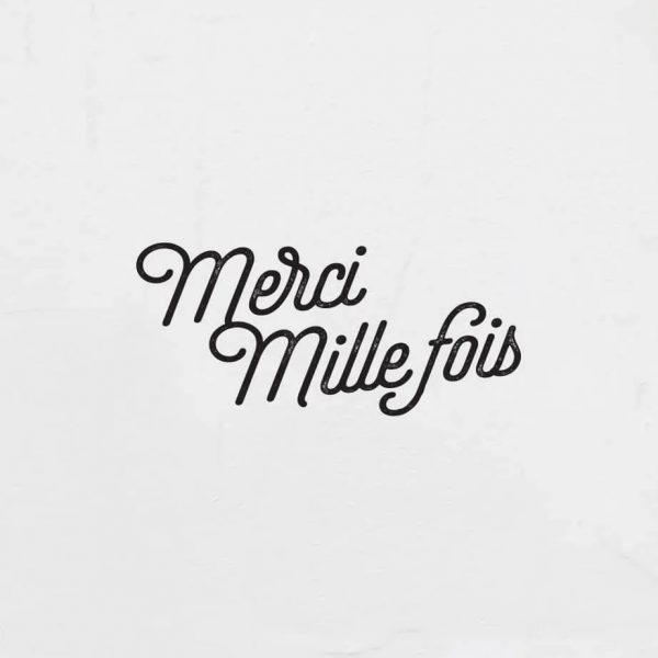Tampon formule n°8 "Merci mille fois" 70x35mm Tampon formule n°8 "Merci mille fois" 70x35mm