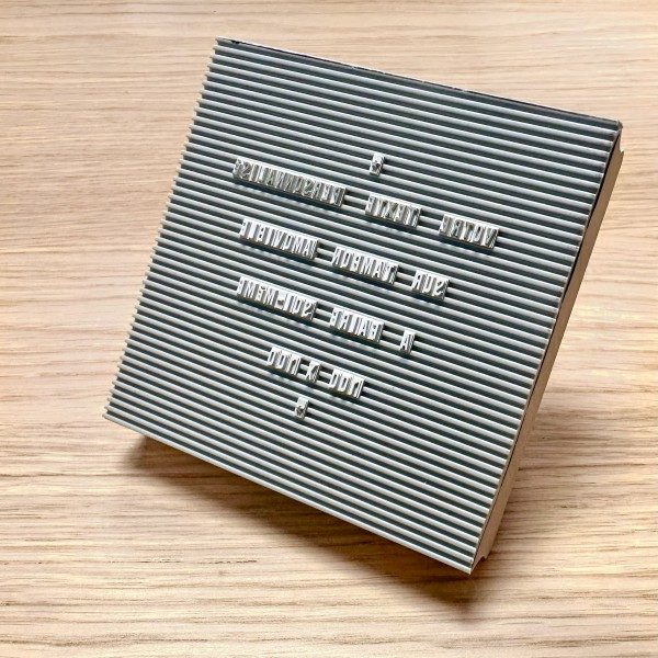 Tampon encreur personnalisé amovible 10 cm | Tamporelle