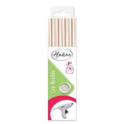 Cire nacrée pour cacheter votre carterie - Aladine