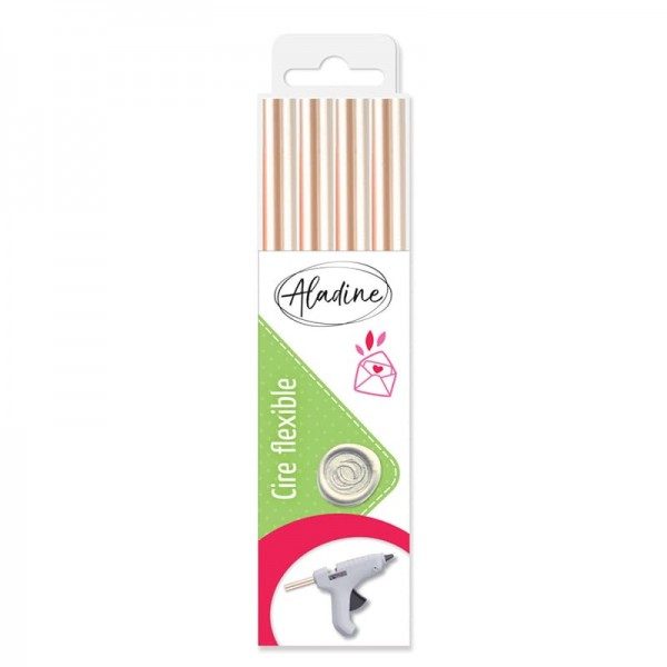 Cire nacrée pour cacheter votre carterie - Aladine