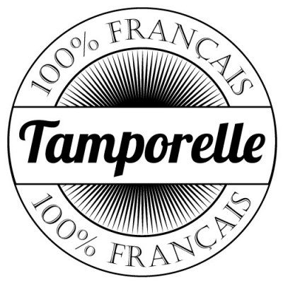 Tampon textile logo entreprise sur mesure