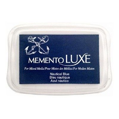 Encre Memento Luxe bleu nautique 9 cm x 6 cm Tsukineko