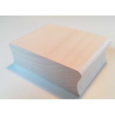 Tampon étiquette longue à personnaliser 5 cm  Tamporelle
