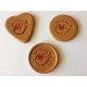 Tampon savon flocon de neige acrylique bois