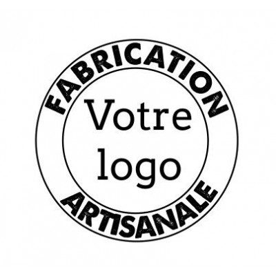 Tampon personnalisé logo fabrication artisanale bois