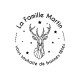 Tampon Voeux Cerf Géométrique Personnalisé | Tamporelle