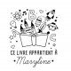 Tampon Marquage Livre Enfant 5 Cm à Personnaliser  | Tamporelle