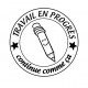 Tampon Travail En Progrès 5 Cm à Personnaliser  | Tamporelle