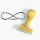 Tampon Mariage Boucle à L'Infini à Personnaliser | Tamporelle