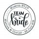 Tampon Team Bride EVJF | Tamporelle tampons personnalisés français