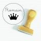 Tampon Couronne 5 Cm à Personnaliser | Tamporelle tampons français