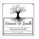 Tampon Invitation Réunion De Famille à Personnaliser | Tamporelle
