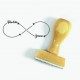 Tampon Infini Étoilé Mariage Personnalisé | Tamporelle