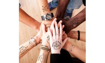 Encre Corporelle | Tamporelle Tampons créatifs tampons personnalisés