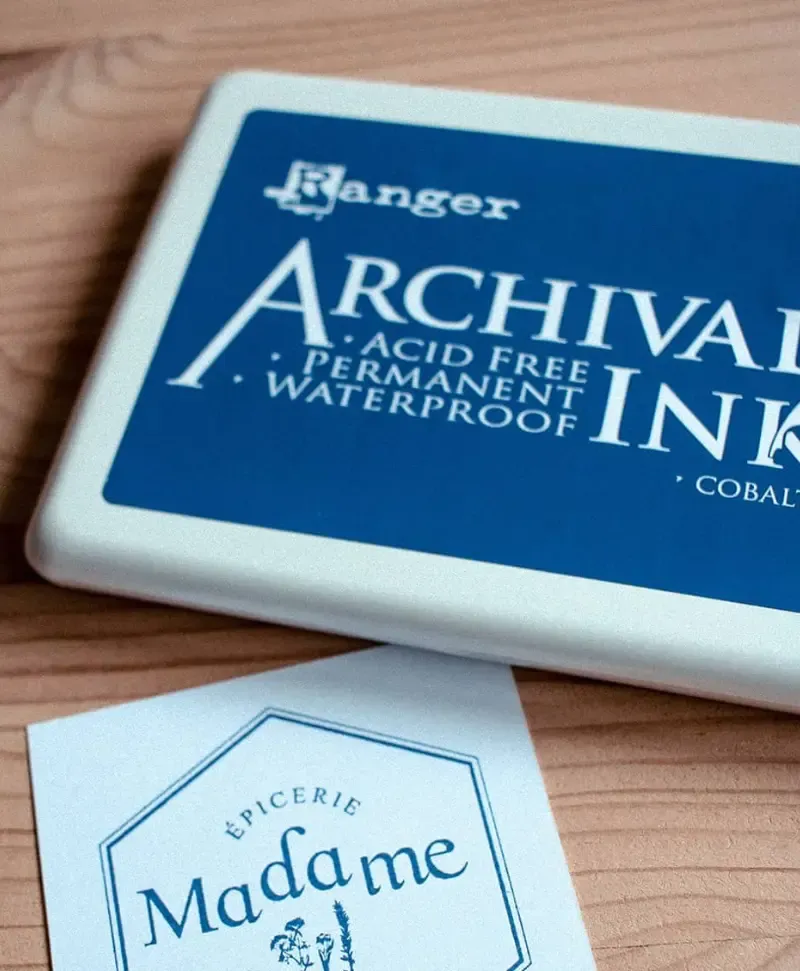 encre et encreur pour tampon