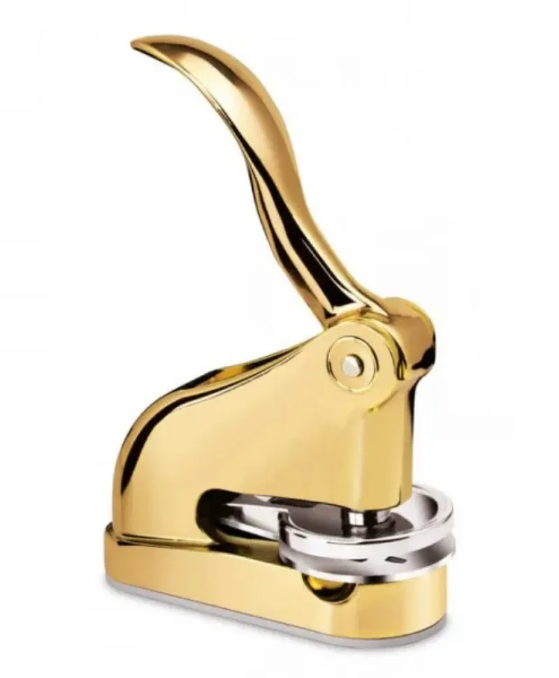 Pince à gaufrer et presse de luxe